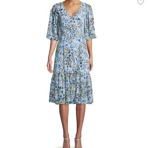 Blue Floral Dress NANETTE Nanette Lepor